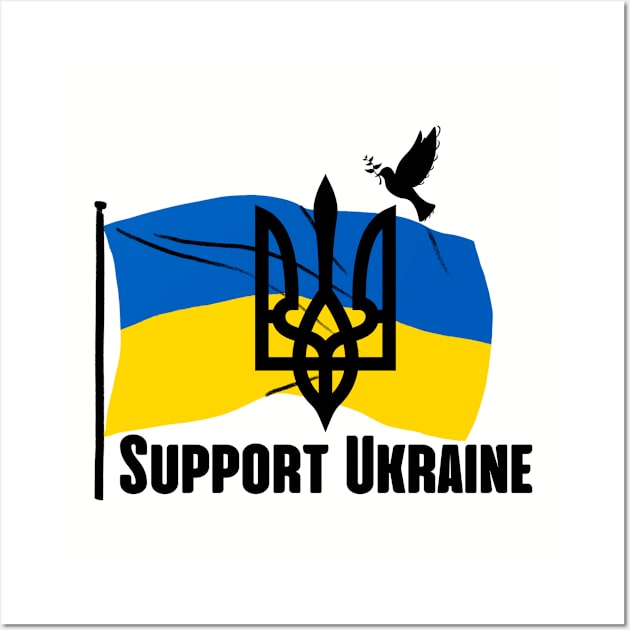 Support Ukraine Wall Art by julia_printshop